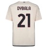 Maglia ufficiale AS Roma Dybala 21 Trasferta 2023-24 per Bambino